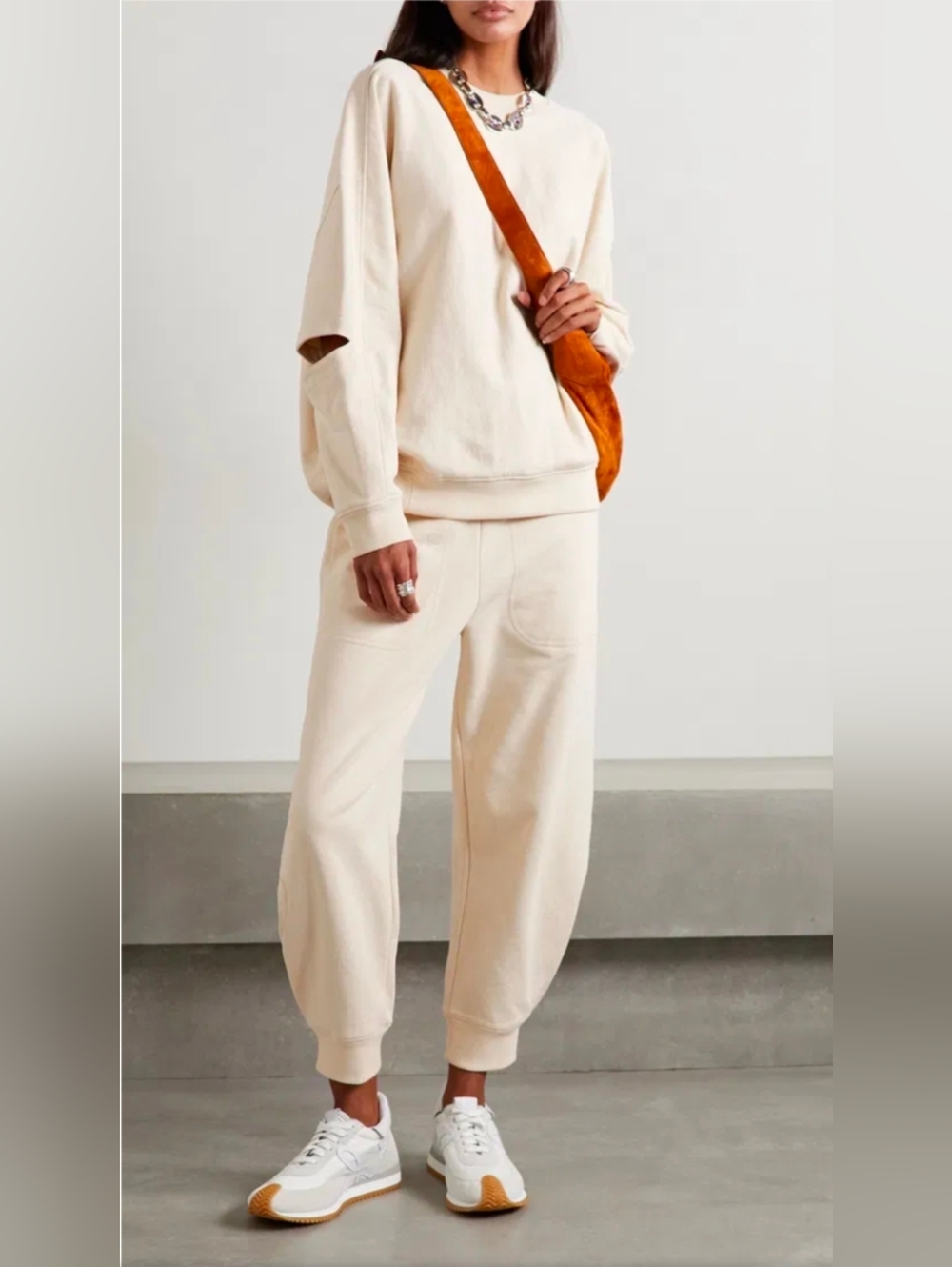 Tibi Cocoon Crewneck Sweatshirt M Like New - Picture 10 of 11